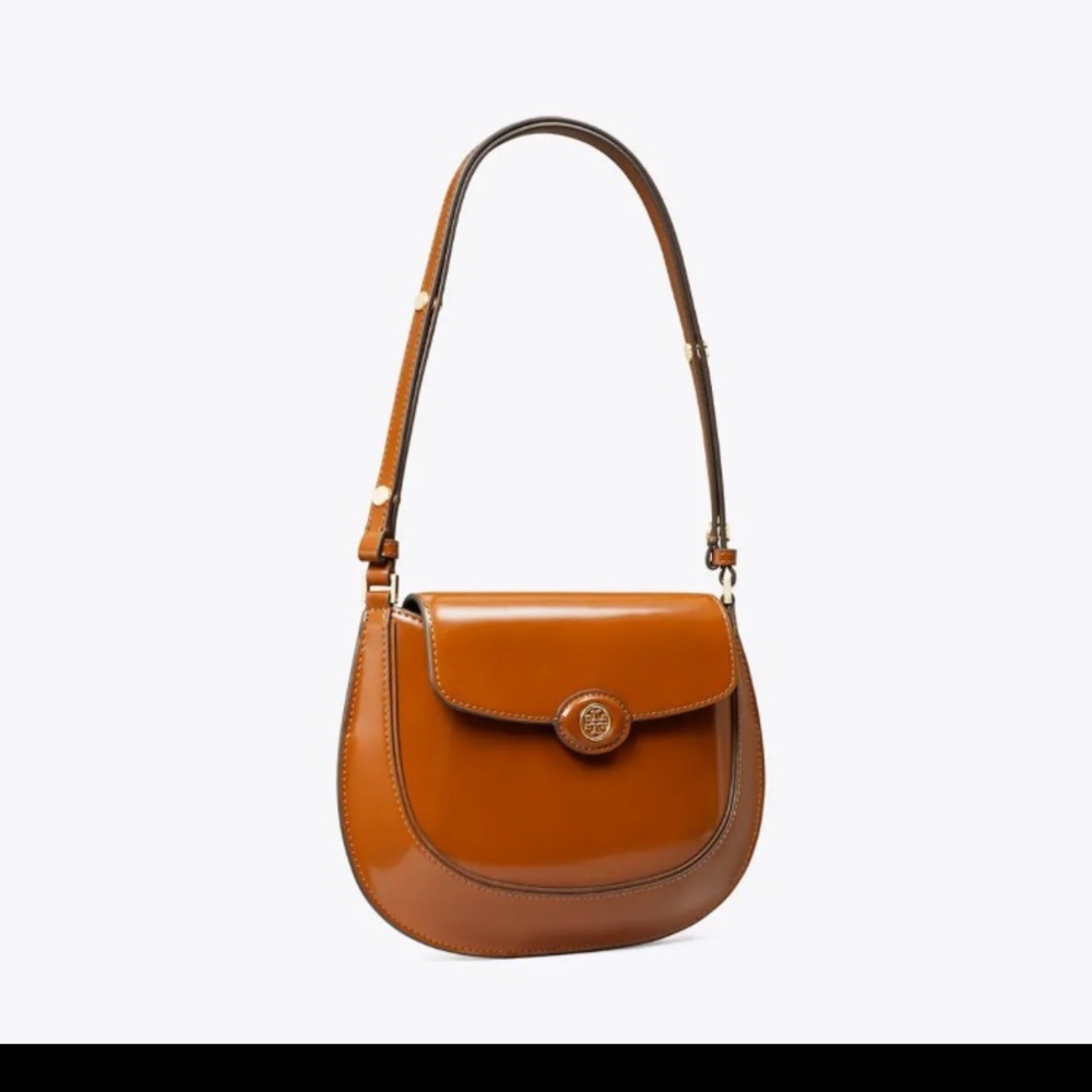 Tory Burch Tan Leather Shoulder Bag - Picture 1 of 1